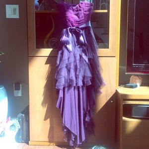 Purple Homecoming Dress